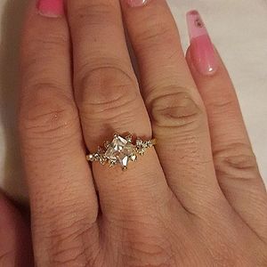 18k plated Gold ring